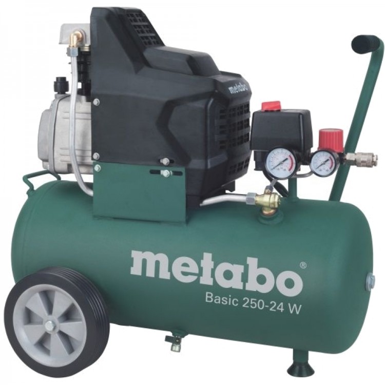 Поршневий масляний компресор Metabo Basic 250-24 W (601533000)