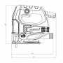 Електролобзик Metabo STEB65 Quick з кейсом (601030500) - фото 6