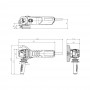 Кутова шліфувальна машина Metabo WE 17-150 Quick (601074000) - фото 4