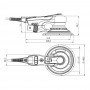 Ексцентрикова шліфувальна машина Metabo SXE 150-5.0 BL (615050000) - фото 4