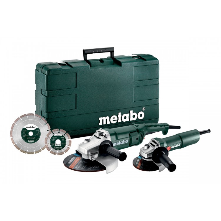 Combo Set WE 2200-230 + W 750-125 Комплект інструментів, що працюють від електромережі