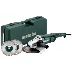 Кутова шліфувальна машина Metabo Set WE 2200-230 (691081000)