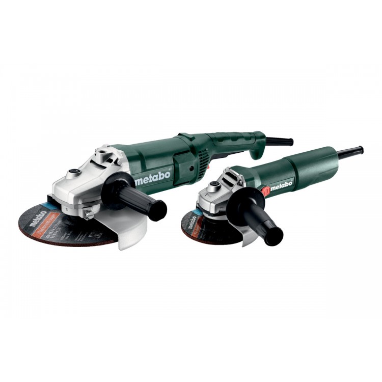 Set WP 2200-230 + W 750-125 Комплект інструментів, що працюють від електромережі