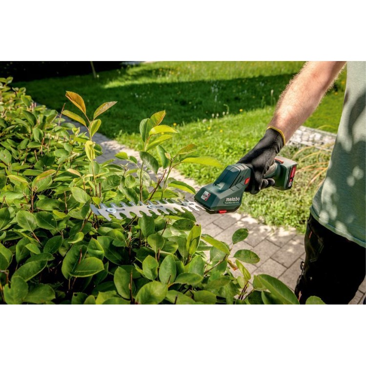 Акумуляторні ножиці для кущів та трави Metabo SGS 18 LTX Q каркас - фото 3