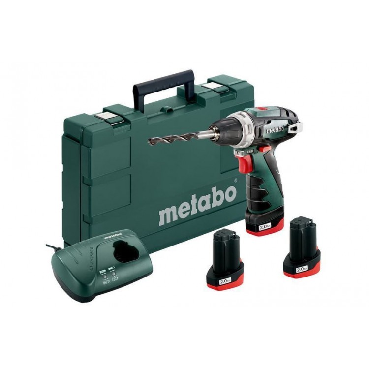 Аккумуляторный шуруповерт Metabo PowerMaxx BS Basic Set