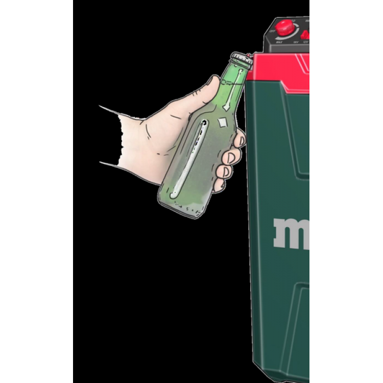 Акумуляторний термобокс Metabo KB 18 BL каркас - фото 4