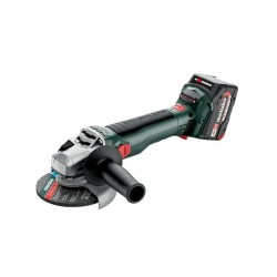 Акумуляторна болгарка Metabo W 18 LT BL 11-125 2х4.0 Аг