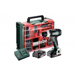 Акумуляторний дриль-шурупокрут Metabo BS 18 L 2х2.0 Аг Mobile Workshop