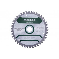 Пильный диск Metabo CLASSIC по мультиматериалам 160х20х2.2, 42 зуба