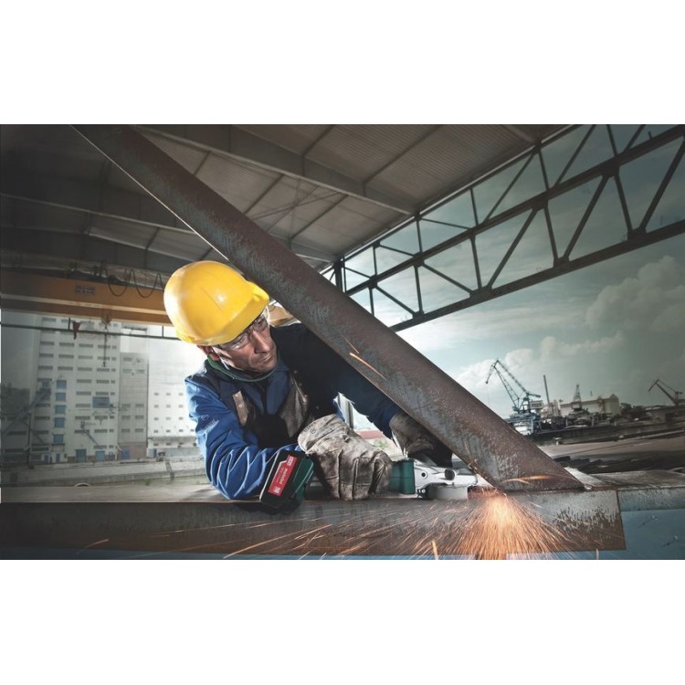 Акумуляторна болгарка з плоским корпусом редуктора Metabo WF 18 LTX 125 Quick 2х5.5 Аг - фото 2
