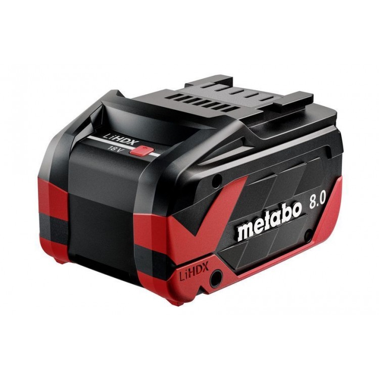 Акумулятор Metabo LiHDX 18 В/8.0 Аг