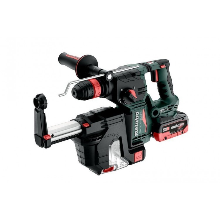 Акумуляторний перфоратор Metabo KH 18 LTX BL 24 Q SET ISA 2х5.5 Аг