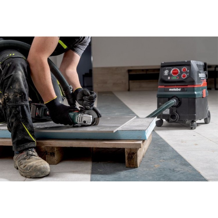 Акумуляторна болгарка Metabo W 18 L BL 9-125 каркас в кофрі - фото 7