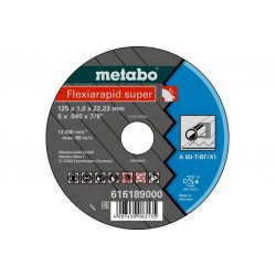 Отрезной круг Metabo Flexirapid super 125x1,0x22,23
