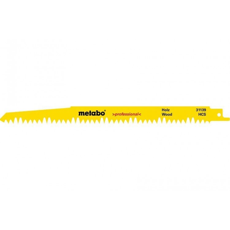 Сабельное полотно по дереву Metabo Professional 240 мм, S 1531 L, 25 шт