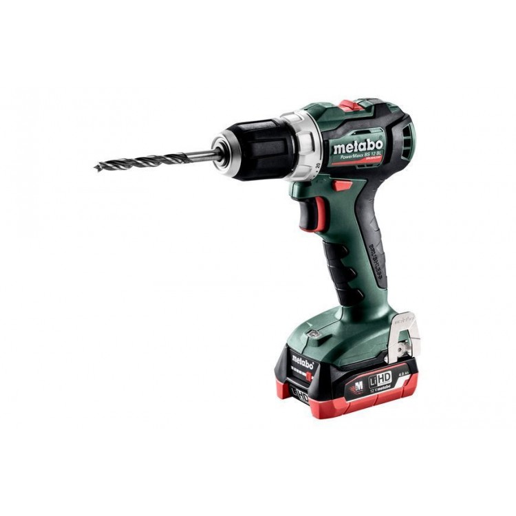 Акумуляторний дриль-шурупокрут Metabo PowerMaxx ВS 12 BL 4.0 Аг