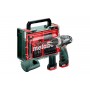 Акумуляторний дриль-шурупокрут Metabo PowerMaxx BS Basic 2х2.0 Аг Mobile Workshop Mini