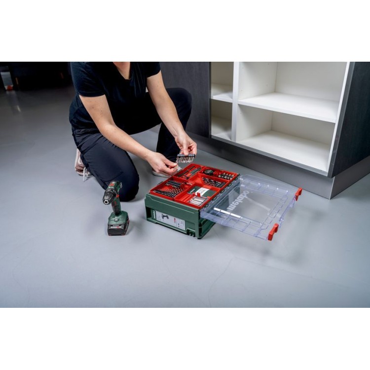 Акумуляторний дриль-шурупокрут Metabo BS 18 L 2х2.0 Аг Mobile Workshop - фото 3