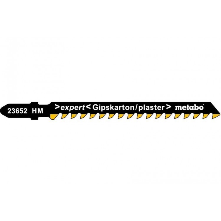Лобзиковое полотно для гипсокартона Metabo Expert 74 мм T 141 HM