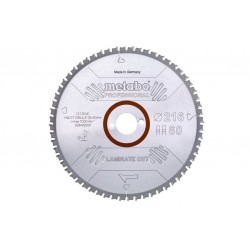 Пильный диск Metabo PROFESSIONAL по ламинату 216x30x2.4, 60 зубьев