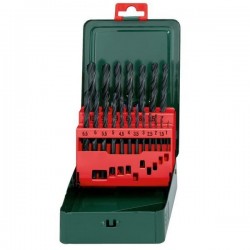 Набор сверл по металлу Metabo HSS-R Promotion 19 предметов