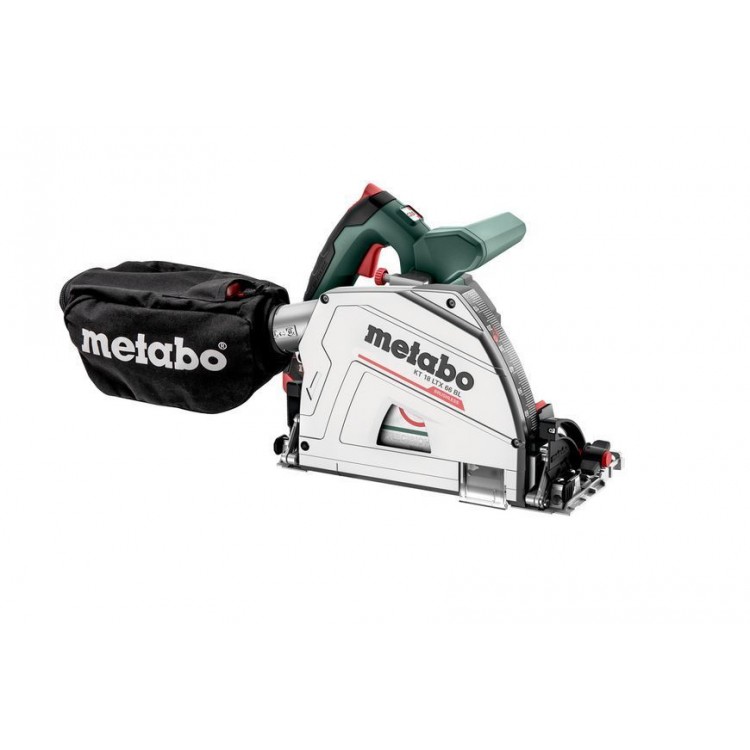 Акумуляторна занурювальна дискова пила Metabo KT 18 LTX 66 BL 2х8.0 Аг + шина FS 160 - фото 2