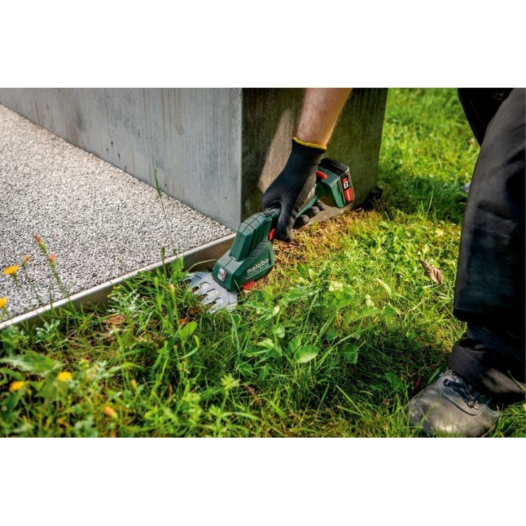 Акумуляторні ножиці для кущів та трави Metabo PowerMaxx SGS 12 Q каркас + телескопічна ручка - фото 7
