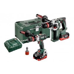 Комплект акумуляторних інструментів Metabo Combo Set 2.3.9 18 V Комплект акумуляторних інструментів Metabo Combo Set 2.3.9 18 V