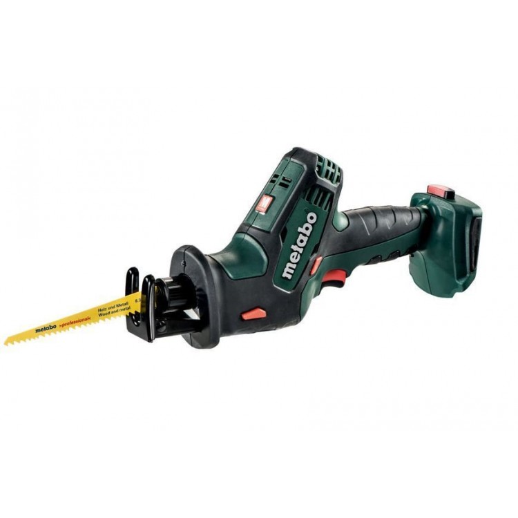 Акумуляторна шабельна пила Metabo SSE 18 LTX Compact каркас