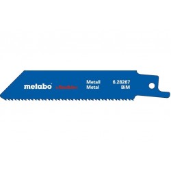 Сабельное полотно по металлу Metabo Flexible 100 мм, S 522 BF, 5 шт