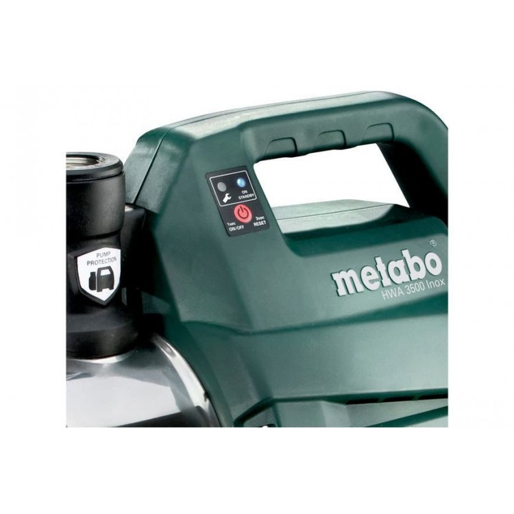 Садовий поверхневий насос-автомат Metabo HWA 3500 Inox - фото 1