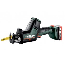 Акумуляторна шабельна пила Metabo PowerMaxx SSE 12 BL 2х4.0 Аг
