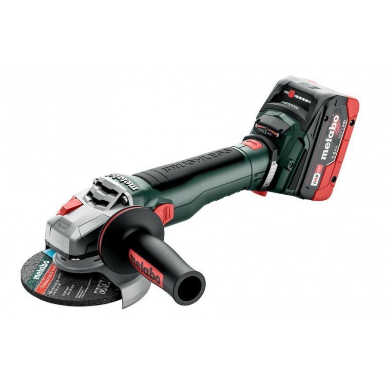 Акумуляторна болгарка Metabo WB 18 LT BL 11-125 Quick 2х5.5 Аг