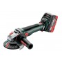 Акумуляторна болгарка Metabo WB 18 LT BL 11-125 Quick 2х5.5 Аг