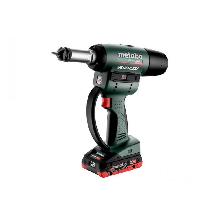 Акумуляторний пістолет для різьбових заклепок Metabo NMP 18 LTX BL M10 2х4.0 Аг