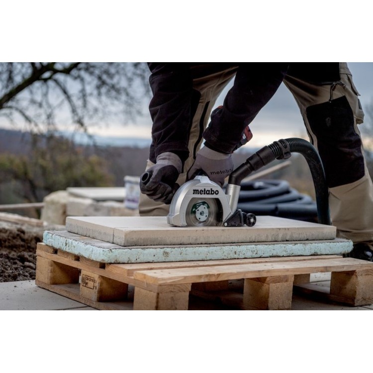 Акумуляторна болгарка Metabo WB 18 LTX BL 15-125 Quick каркас в кейсі - фото 3