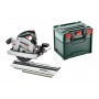 Акумуляторна ручна дискова пила Metabo KS 18 LTX 66 BL каркас в кейсі + шина KFS 44