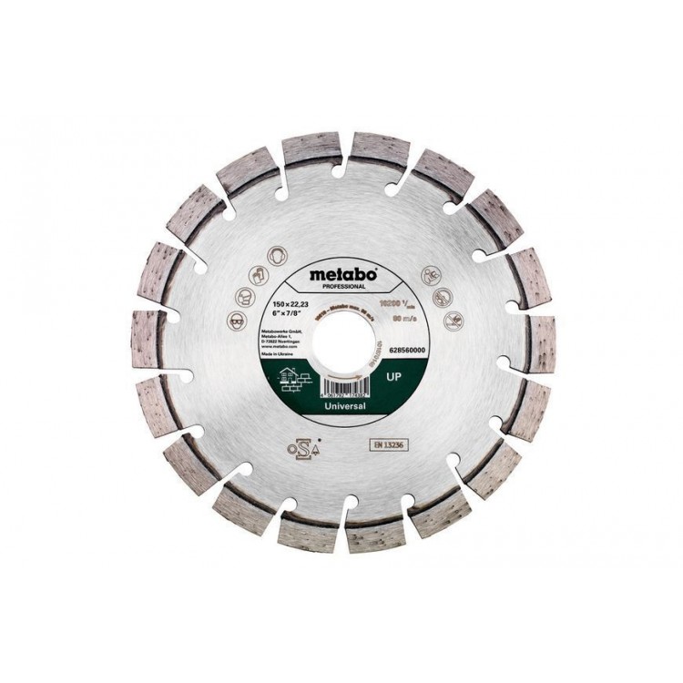 Алмазний диск Metabo Professional UP 150 мм