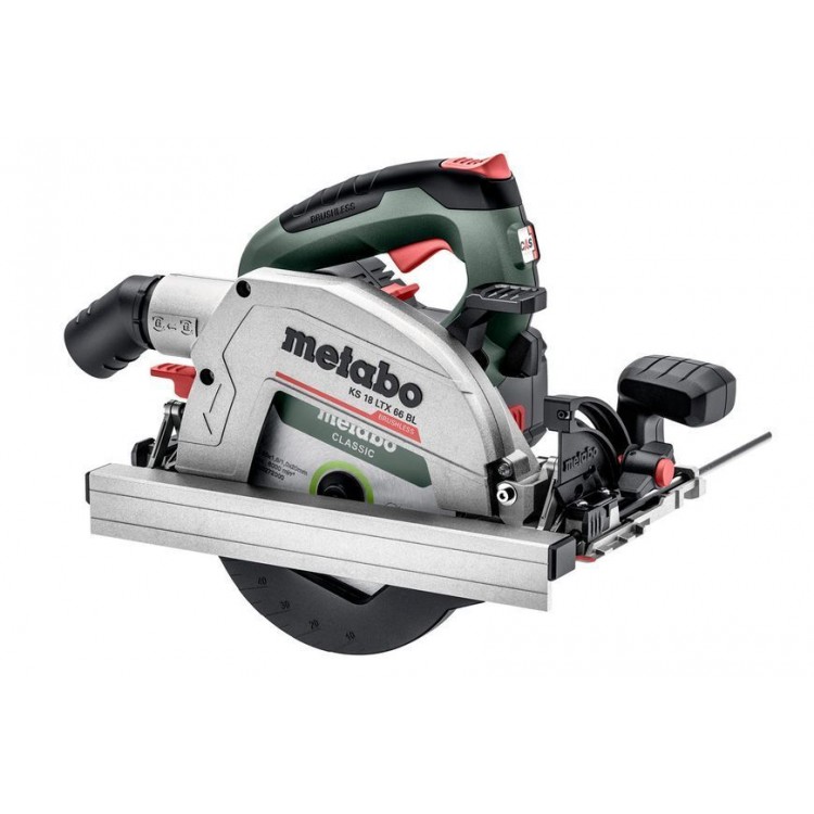Акумуляторна ручна дискова пила Metabo KS 18 LTX 66 BL каркас в кейсі - фото 1