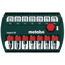 Комплект ударних біт Metabo Impact 49 мм, 7 предметів