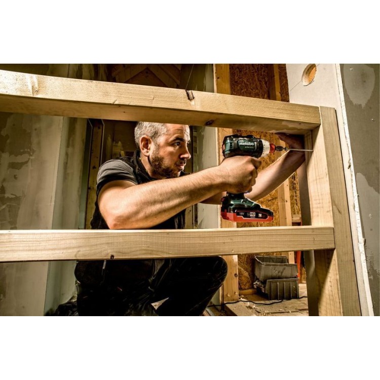 Акумуляторний дриль-шурупокрут Metabo BS 18 LT BL Quick 2х5.5 Аг - фото 2