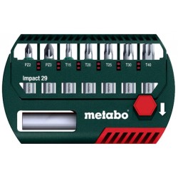 Комплект ударних біт Metabo Impact 29 мм, 8 предметів