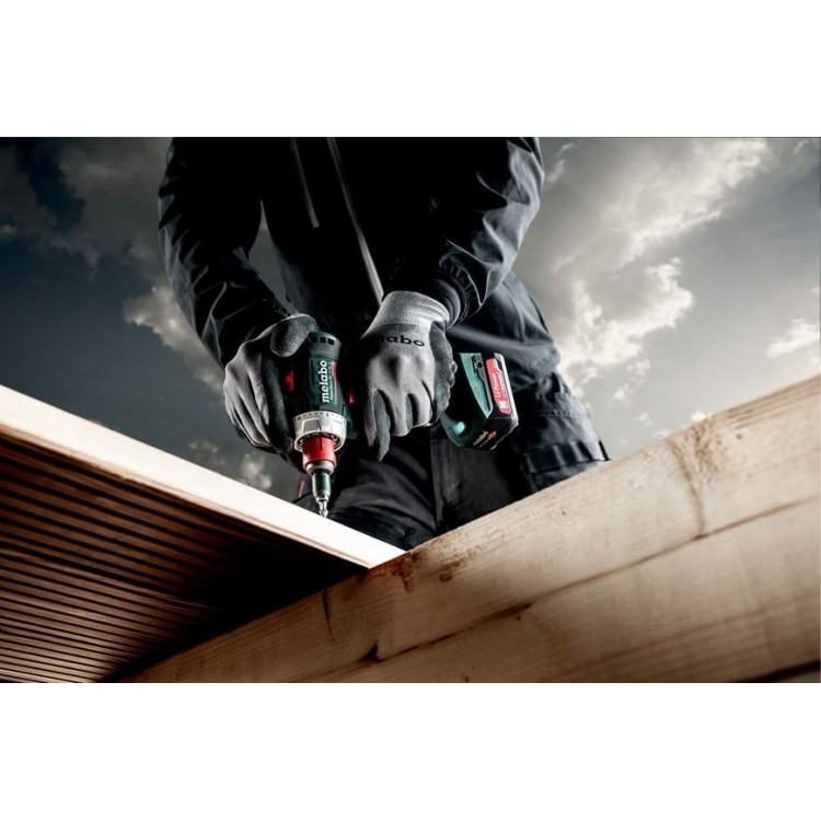 Акумуляторний дриль-шурупокрут Metabo PowerMaxx ВS 12 BL Quick каркас в кейсі - фото 2
