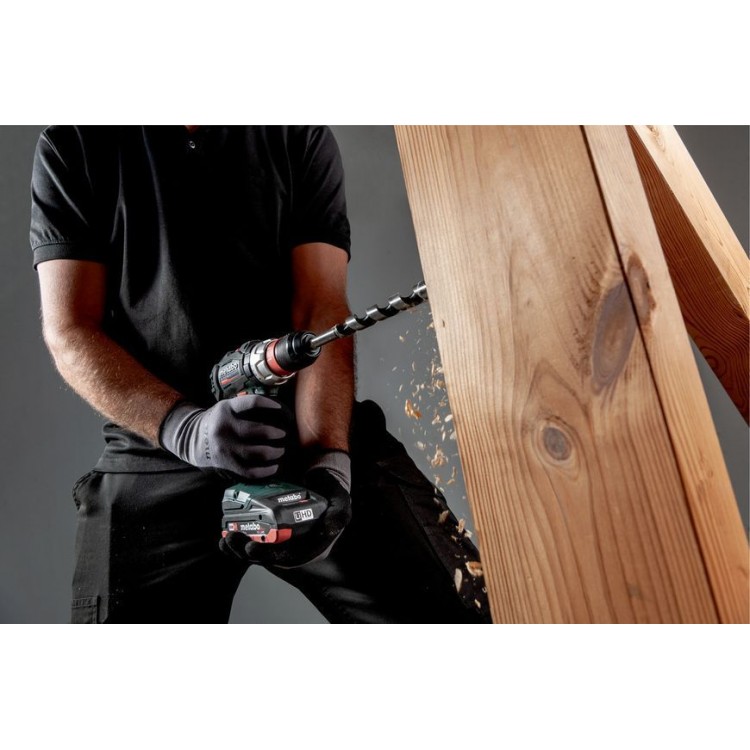 Акумуляторний дриль-шурупокрут Metabo BS 18 LT BL Quick каркас в кофрі - фото 3
