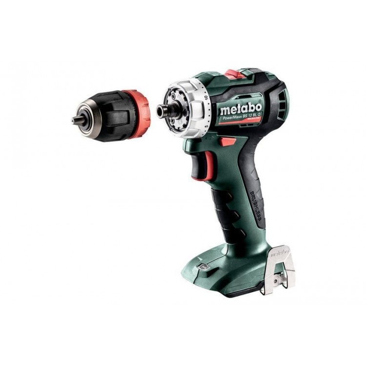 Акумуляторний дриль-шурупокрут Metabo PowerMaxx ВS 12 BL Quick каркас в кейсі - фото 1