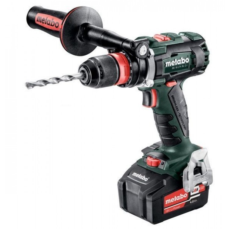 Аккумуляторная дрель-шуруповерт Metabo BS 18 LTX BL Q I 4.0 Ач
