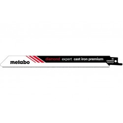 Сабельное полотно Metabo Expert Cast Iron Premium, 200 мм, S 1050 RD, 2 шт.