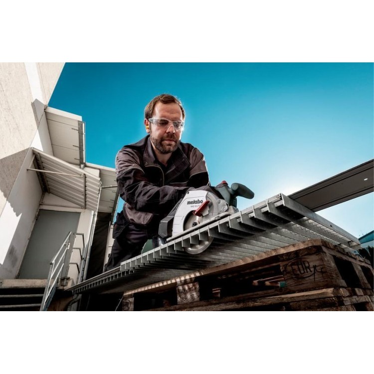 Акумуляторна ручна дискова пила по металу Metabo MKS 18 LTX 58 каркас - фото 2