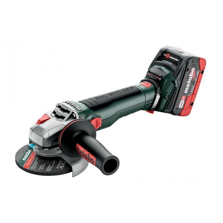 Акумуляторна болгарка Metabo WB 18 LT BL 11-125 Quick 2х8.0 Аг