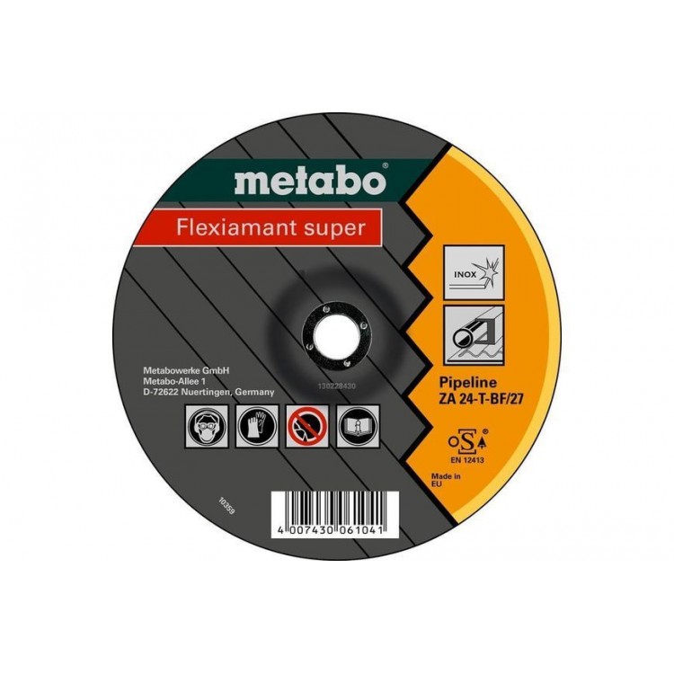Зачистной круг для труб Metabo Flexiamant Super 180x4x22.23